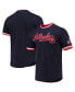 ფოტო #1 პროდუქტის Men's Navy Atlanta Braves Team T-shirt