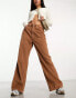 Фото #2 товара Cotton On super baggy jeans in brown corduroy