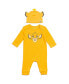 Lion King Simba Boys Snap Cosplay Coverall and Hat Set Lion King Infant