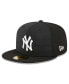 Фото #1 товара Men's Black New York Yankees Quilt 59FIFTY Fitted Hat