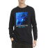 Фото #1 товара Puma Pl Statement Graphic Crew Neck Long Sleeve T-Shirt Mens Size L Casual Tops