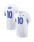 Men's Cooper Kupp White Los Angeles RamsSuper Bowl LVI Bound Name and Number T-shirt