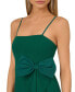 ფოტო #4 პროდუქტის Women's Bow-Trim Mini Dress