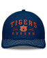 ფოტო #4 პროდუქტის Men's Navy Auburn Tigers Carson Trucker Adjustable Hat