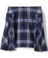 Фото #2 товара Юбка Lands' End Plus School Uniform Plaid Side Pleat