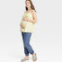 Фото #2 товара The Nines by HATCH Cotton Maternity Tank Top Yellow Floral S