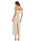 Фото #2 товара Women's Embellished Strapless Column Dress