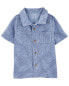Фото #1 товара Baby Palm Tree Button-Front Shirt 9M