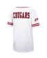 Men's White and Crimson Washington State Cougars Free Spirited Baseball Jersey