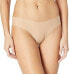 Фото #1 товара Spanx 177772 Womens Underwear Everyday Thong Panties Solid Naked Size Medium
