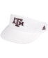 ფოტო #1 პროდუქტის Men's White Texas A&M Aggies Sideline Coaches High Visor