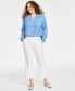 Фото #1 товара Women's Cropped Sailor Pants, Created for Macy's