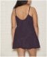 ფოტო #3 პროდუქტის Women's Ultra Soft Satin Chemise Lingerie with Adjustable Straps