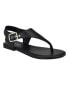 Фото #7 товара Women's Moraca Round Toe Flat Casual Thong Sandals