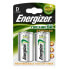 Фото #4 товара Аккумуляторные батарейки Energizer ENRD2500P2 HR20 D2 2500 mAh