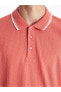Polo Yaka Kısa Kollu Pike Erkek Tişört