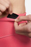 Фото #3 товара Леггинсы спортивные Nike Dri Fit Big Double Swoosh 7/8 Темно-розовые