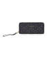 ფოტო #1 პროდუქტის Women's Aria Accordian Zip Around Wallet with Studs