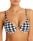 Фото #1 товара Aqua Swim 281611 Fall Voyage Underwire Triangle Bikini Top Size L