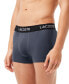 ფოტო #4 პროდუქტის Men's 5pk. Regular-Fit Stretch Logo Band Trunk Underwear