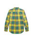 Фото #2 товара Big Boys Plaid Cotton Oxford Shirt