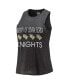 Women's Gold, Black UCF Knights Tank Top and Pants Sleep Set Gold-Tone, Black, L - фото #4