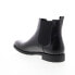 Bruno Magli Canyon MB1CYNA0 Mens Black Leather Slip On Chelsea Boots 11