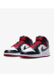 Фото #2 товара Air Jordan 1 Mid Gym Red Black Toe (GS) Kadın Sneaker DQ8423-106