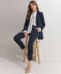 Фото #12 товара Women's Layered-Look Notched Collar Jacket