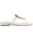 Фото #2 товара Women's Melo Ornament Embellished T-Strap Slide Sandals