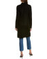 Фото #2 товара Forte Cashmere Double Knit Notch Collar Wool & Cashmere-Blend Cardigan Women's