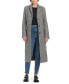 ფოტო #2 პროდუქტის Women's Single-Breasted Novelty Herringbone Maxi Coat