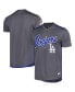 Фото #1 товара Men's Charcoal Los Angeles Dodgers Team V-Neck Jersey