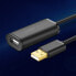 Фото #6 товара Przedłużacz kabel aktywny USB 2.0 480Mbps 10m czarny