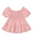 Фото #1 товара Big Girls Solid Smocked Bodice Top