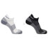 Фото #1 товара SALOMON Aero Ankle short socks 2 pairs