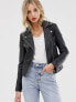 Barney's Originals Clara real leather jacket