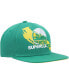Фото #3 товара Men's Green Seattle SuperSonics Hardwood Classics Paint By Numbers Snapback Hat