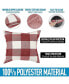 2 Pack Buffalo Plaid Throw Pillow Outdoor & Indoor Covers 20x20 inches