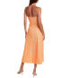 Фото #2 товара Jl Luxe Midi Dress Women's Orange L