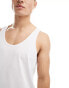 ASOS DESIGN 3 pack scoop neck vests in multiple colours