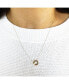 ფოტო #2 პროდუქტის Mother of Pearl and Gold Infinity Necklace