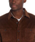 Фото #3 товара Men's Wide Wale Corduroy Unlined Shirt Jacket