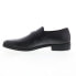 Фото #5 товара Bruno Magli Pedro PEDRO Mens Black Leather Loafers & Slip Ons Casual Shoes 12