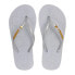 BEACHY FEET Blanco Flip Flops