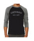 Фото #1 товара Chicago 1837 Men's Raglan Word Art T-shirt