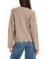 Фото #2 товара 3.1 Phillip Lim Scalloped Wool & Alpaca-Blend Sweater Women's