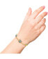 ფოტო #2 პროდუქტის Womens Stitch Bracelet with Station Pendants 6.5" + 1" - Gold Plated Stitch Jewelry Officially Licensed