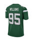 Фото #4 товара Men's Quinnen Williams Gotham Green New York Jets Game Jersey