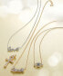 ფოტო #3 პროდუქტის Diamond Love 17" Pendant Necklace (1/6 ct. t.w.) in 14k White Gold